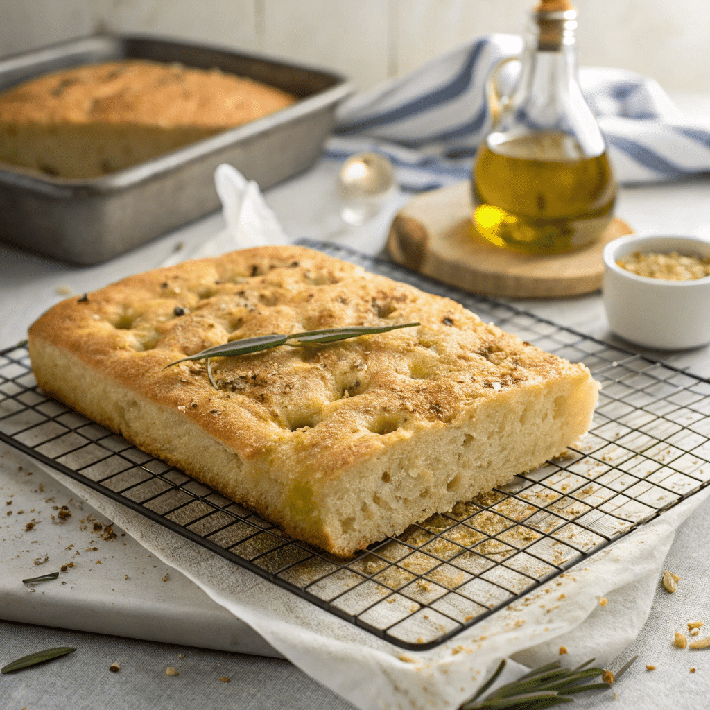 Fluffy Grain-Free Focaccia: Easy Recipe for a Quick Meal